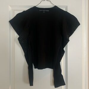 Black sweater with dazzle